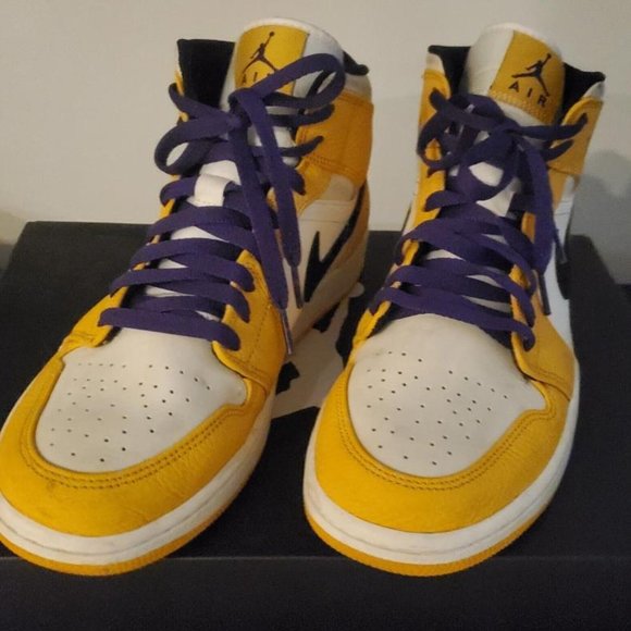 JORDAN 1 MID SE LAKERS main image 7